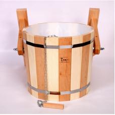 Обливное зебра ольха-липа 20 л пластиковая вставка