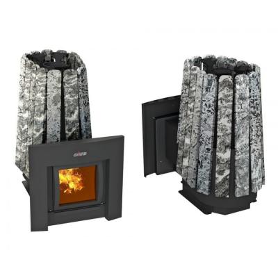 Печь банная Grill'D Cometa 350 Vega Window Max, Stone (Серпентинит)