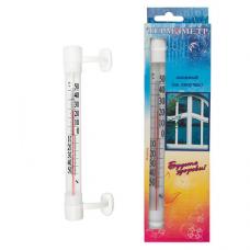 Термометр оконный Липучка стеклянный Термометр оконный Липучка стеклянный